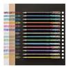 Pentel Dual Metallic Gel Pen Set, 14 Colors, Glitter Ink, 1.0mm
