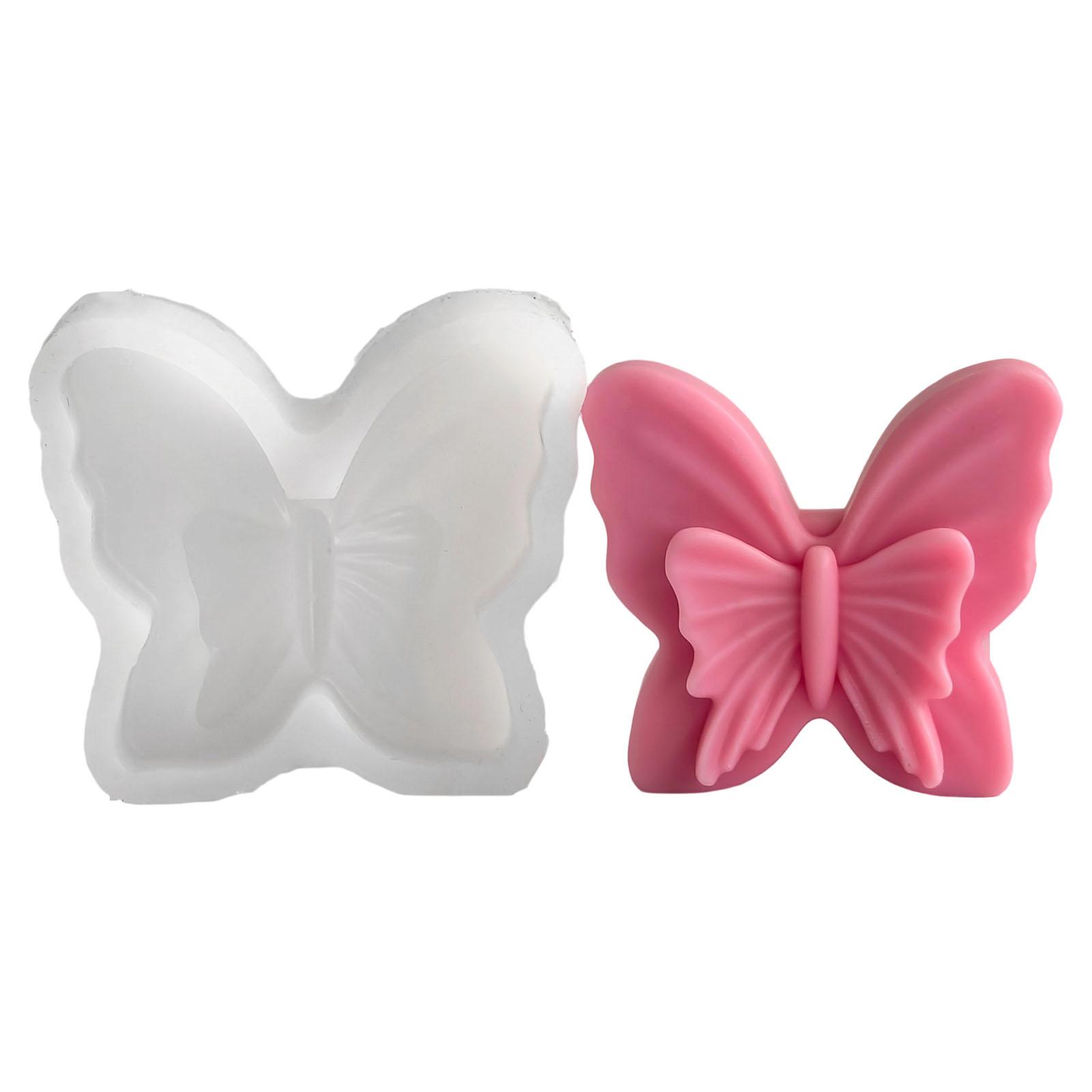 Butterfly Statue Silicone Molds for Handmade Candle Soap Home Decoration Butterfly Shape Silicone Mould for Epoxy Resin