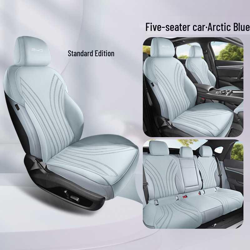BYD Seal DMI-I Car Seat Cushion: Suede Half-Wrap, Fits 25 Models