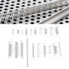 200pcsSet 20 Sizes Carbon Steel Compression Extension Springs Assortment Kit with Box