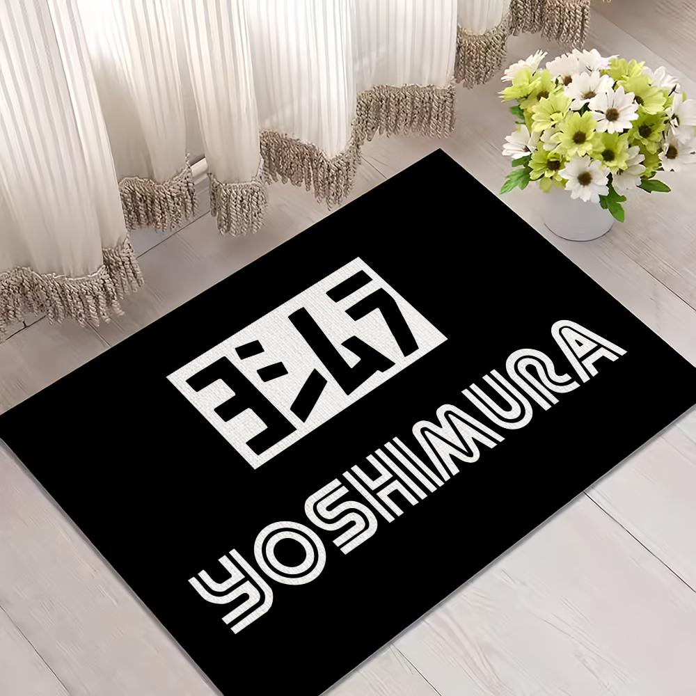 Cool Y-YoshimuraS luxurious logo small carpet For House Bedroom Decoration Kitchen Bath Super Absorbent Rug Carpet Foot Non-slip
