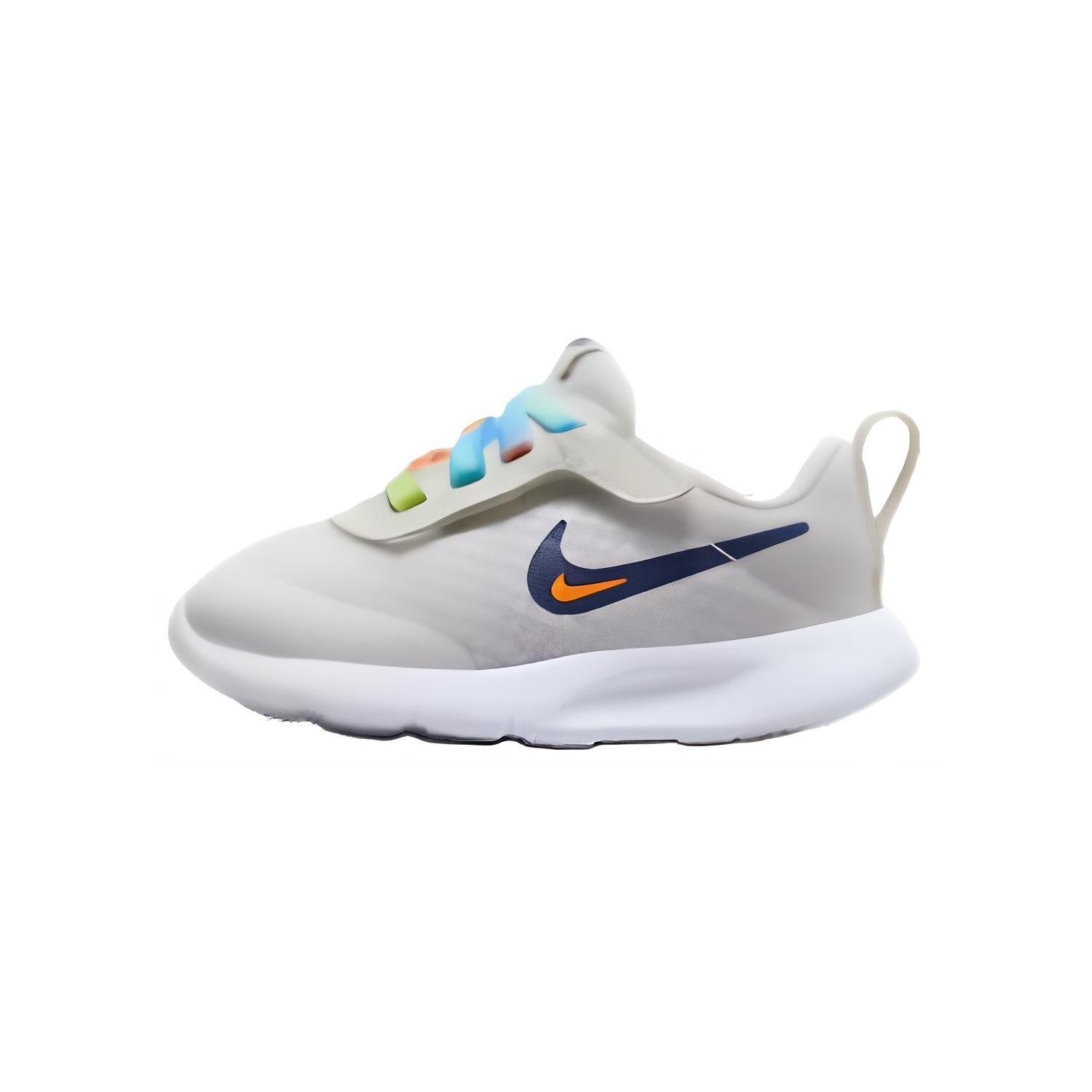 

Новые износостойкие спортивные повседневные кроссовки Nike с низким верхом, серые с синим, для младенцев и малышей FZ0905-001 21