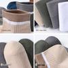 Langsha Men's Summer Pure Cotton No-Show Socks