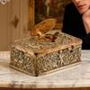 Vintage Singing Bird Music Box Elegant Mechanical Music Box Wind Up Music Box  Home Decoration