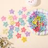 60pcs Colorful Star BB Hair Clips Girls Y2K Cute Star Barrettes Women Simple Metal Snap Clip Headdress Hair Jewelry Accessories
