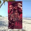 Boxer Israeis A-Adesanya U-UFC Towel Soft Pool Gift For Travel Gym Shower Camping Quick Dry Sports Large Beach Towel
