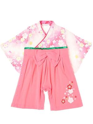 Tam Açık Hakama İlk Japon Bebek Beden 80 [Aenak] Kız Çocuk Tulumları, Hakama, Yemek, Giysiler, Giysiler,
