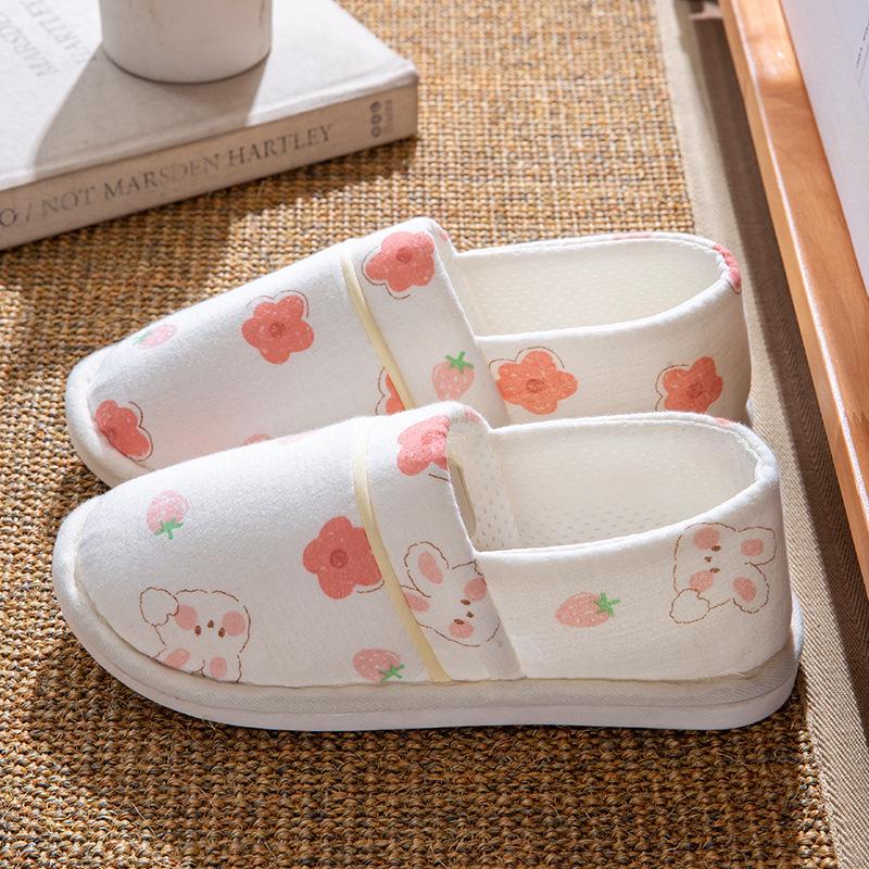 New Summer Thin Confinement Shoes Women's 2025 Indoor Home Maternity Postpartum Bag and Soft-soled Non-slip Slippers Women