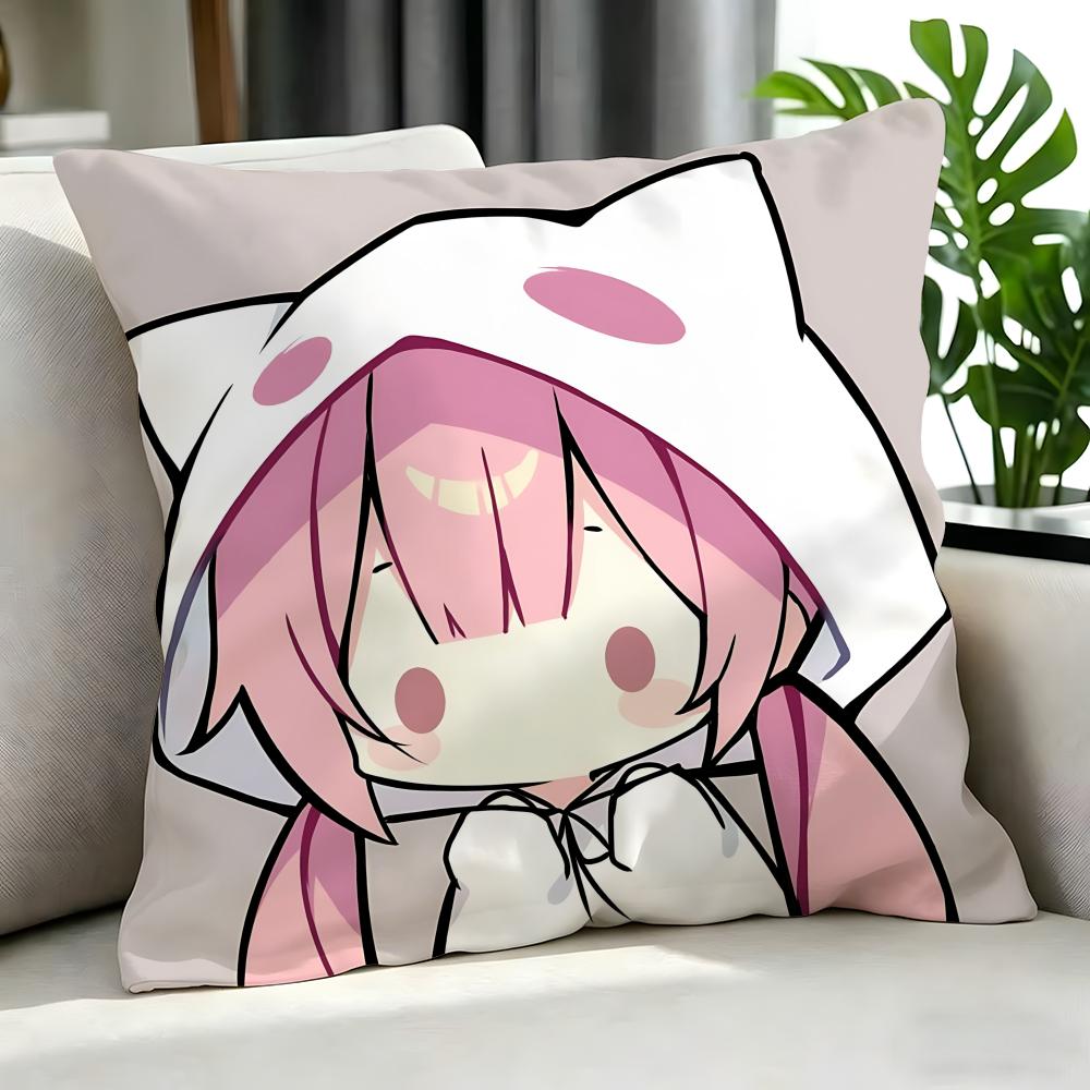 cute Chibi Neko Cushion Cover Cushion Cover Set Pcs x x x Pillowcase Decorative Sofa Home Decor