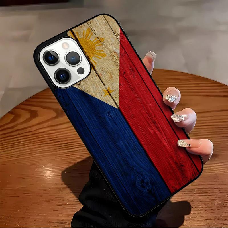 Philippines Flag Phone Case For iPhone 17 Air 16 15 14 13 12 11 Pro Max Max Plus Bumper Case Cover