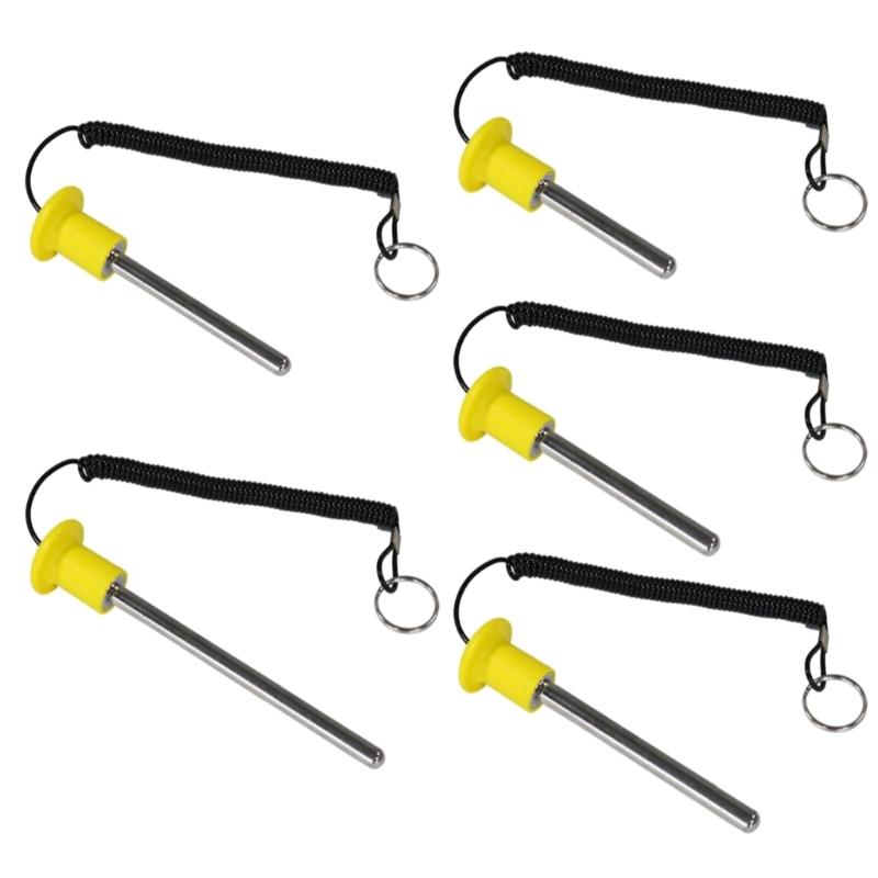 Perno per Pila di Pesi, Attrezzatura per Allenamento della Forza, Perno Magnetico per Pila di Pesi Parte di Allenamento con Cavo di Trazione per Esercizio