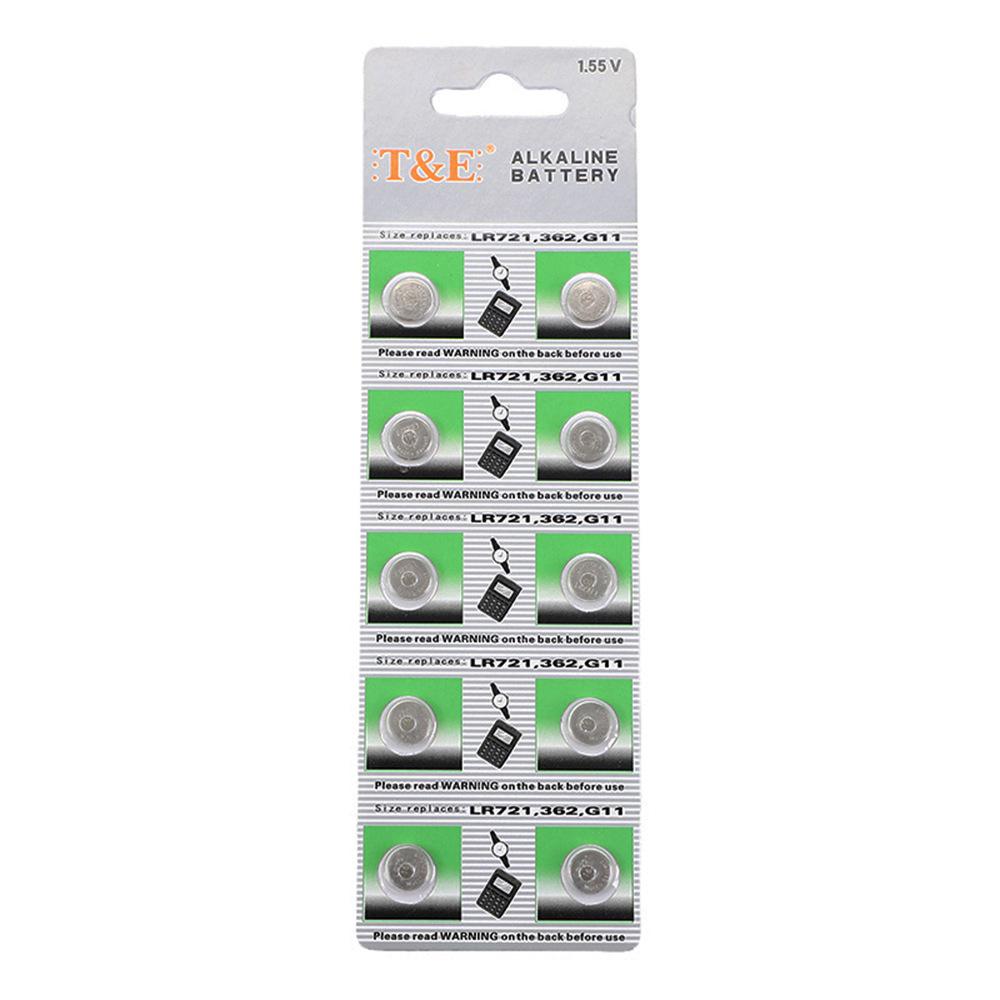 AG1/AG13/AG6/AG7 1.5V Alkaline Button Battery for Watches and Toys