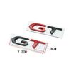 1Pcs Metal GT Styling Logo Car Trunk Badge Emblem Sticker Auto Body Decal For Kia Peugeot Volkswagen Ford Sticker Accessories