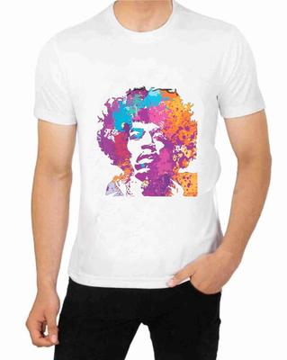 T-Shirt Jimi Hendrix da Uomo Abbigliamento Manica Corta