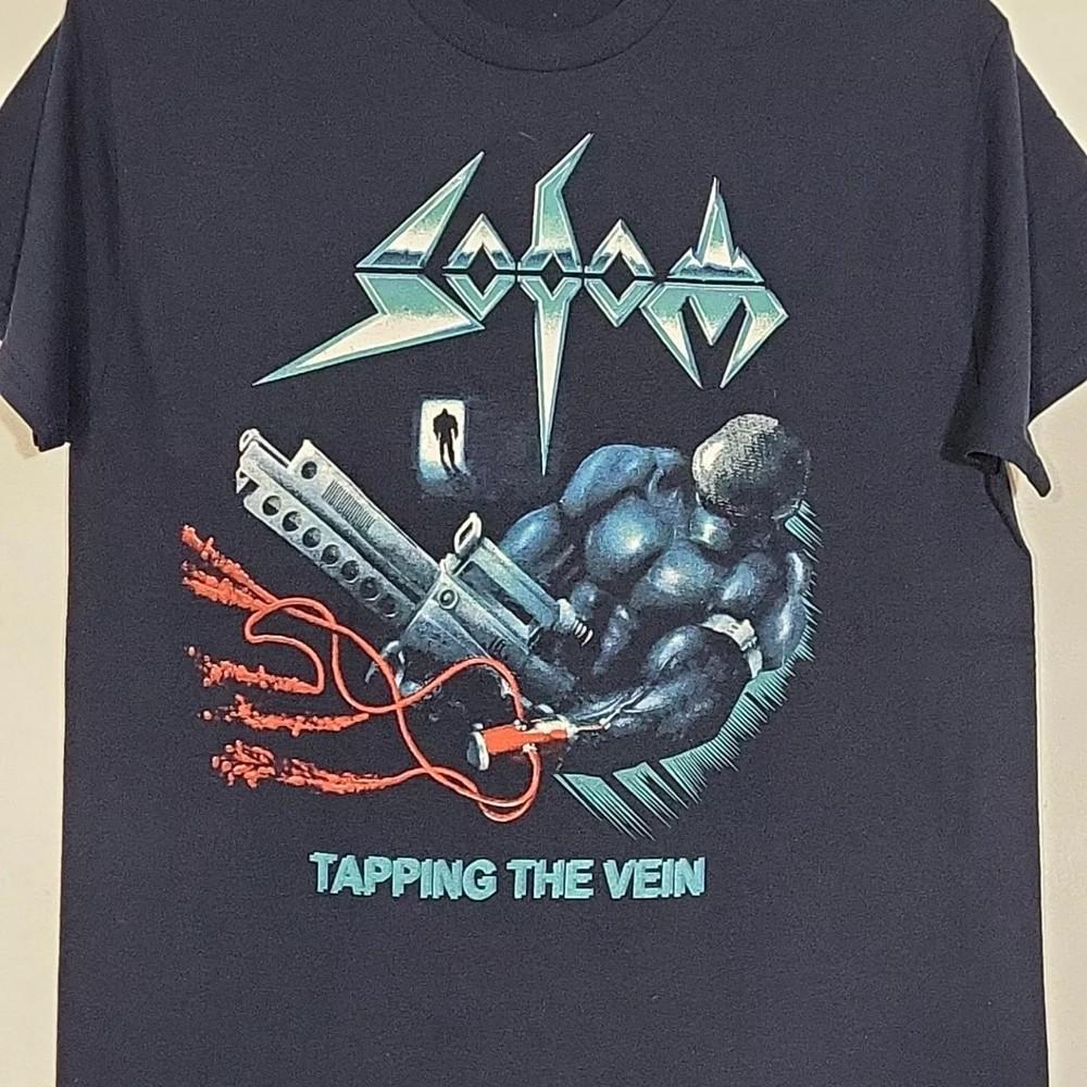 Sodom tapping the vein album geschenk für fans tshirt größe s5xl S
