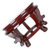 Oriental Vase Stand Vintage Planter Stand Plant Holder Stool Wooden Chinese Flowerpot Base