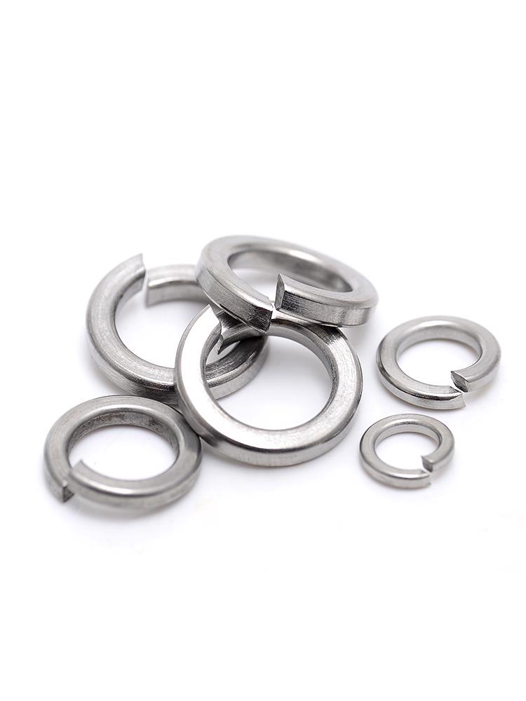Stainless Steel Spring Washer (304) - GB93 Sizes: M3 To M12