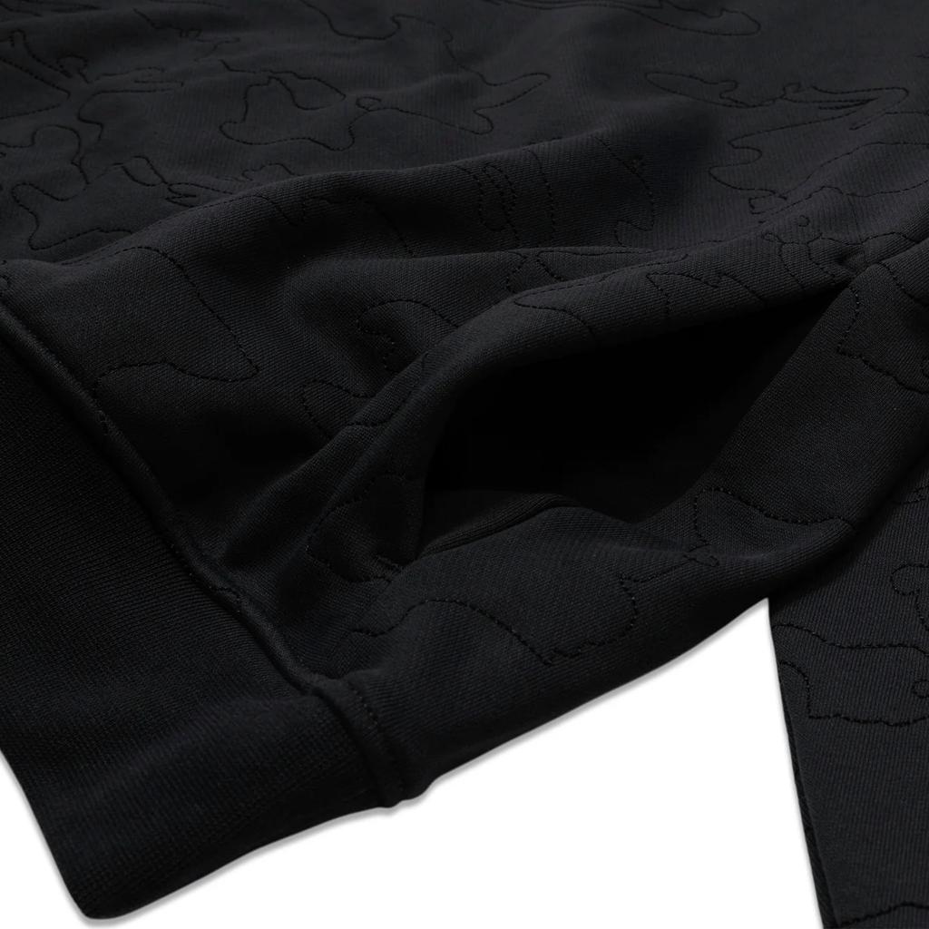 Adidas Originals X 100 Thieves Collaboration SS25 Casual Comfortable Pullover Hoodie Unisex hoodies Black JM3258