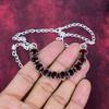 Red Garnet Necklace Gemstone Jewelry, 925 Solid Sterling Silver Necklace, Handmade Jewelry Birthstone Necklace, Gift For Him