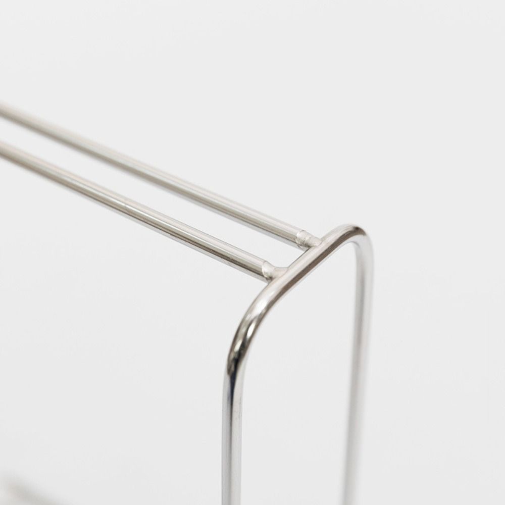 Stainless Steel Hanger Stacker Rack Large Capacity Clothes Hanger Holder For Home Laundry Closet