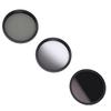 3 in 1 Camera Filter Kit ND8 CPL GND Filter Set Replacement Neutral Density Filter Circular Polarizing Filter Graduated