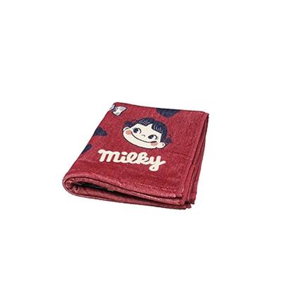 Milky Peko-chan Face Towel (Red)