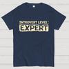 Introvert Level Expert Cotton Summer Casual Cool Loose T-Shirt