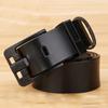 Belt Men's Genuine Leather Belt Men's Belt Pin Buckle