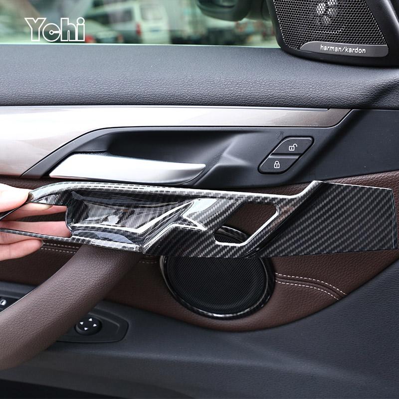 ABS Chrome Car Inner Door Handle Cover Door Bowl Protective Trim Sticker For BMW X1 F48 X2 F47 2016-2026 Auot Interior Accessory