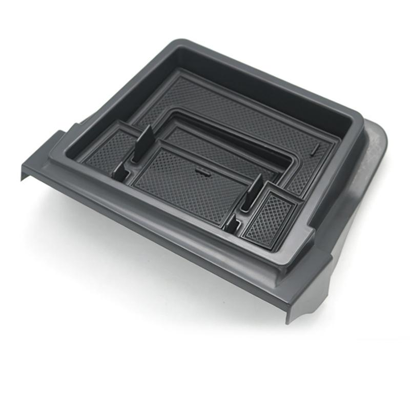 Car Dashboard Storage Tray Small Compartments Storage Box with Rubber Mat for Honda N-VAN JJ1 JJ2 Interior Accessory