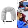 Neck Pillow Storage Bag Multifunctional U Shape Portable Stuffable Travel Neck Pillow