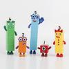 5 buc/Set Lumânare Cifră Figurină de Acțiune Statuie PVC Model Colecție Jucărie Educațională Cadou Special de Ziua de Naștere Pentru Copii Decor Tort