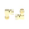 SMA KWE 90 Degree Angled SMA RF Connector Socket 4 Pin Female Interface for PCB Mounting High Frequency Use