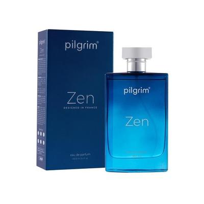 Pilgrim Herr Zen Flytande Parfym(Eau De Parfum)Med Vattennoter&Aromatisk Vetiver|Långvarig Flytande Akvatisk Parfym|Premium Flytande Parfym|100 ml