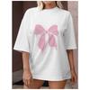 Damen DropFashion Forward T-Shirt Harajuku Ärmel Lässiges T-Shirt Kleidung Street Tops Kleidung