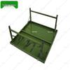 Military Green Folding Field Table and Chairs Set
