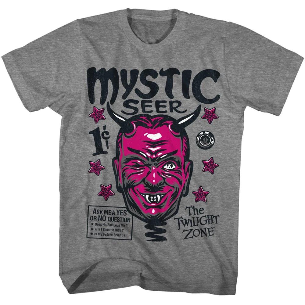The Twilight Zone Show Mystic Seer 1C Ask Me A Yes Or No Question Men s T shirt 4XL