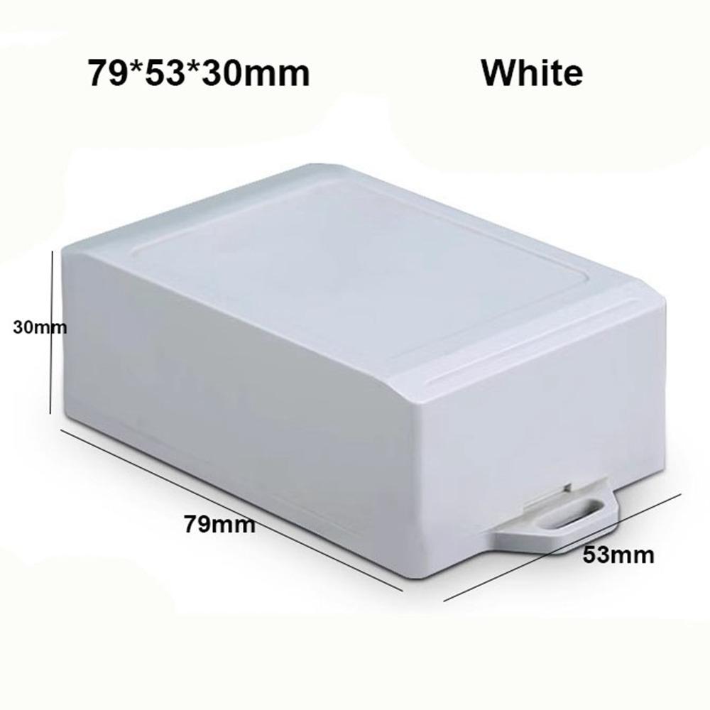 Black White DIY Housing Instrument Case ABS Plastic Electronic Home Supplies New Storage Case