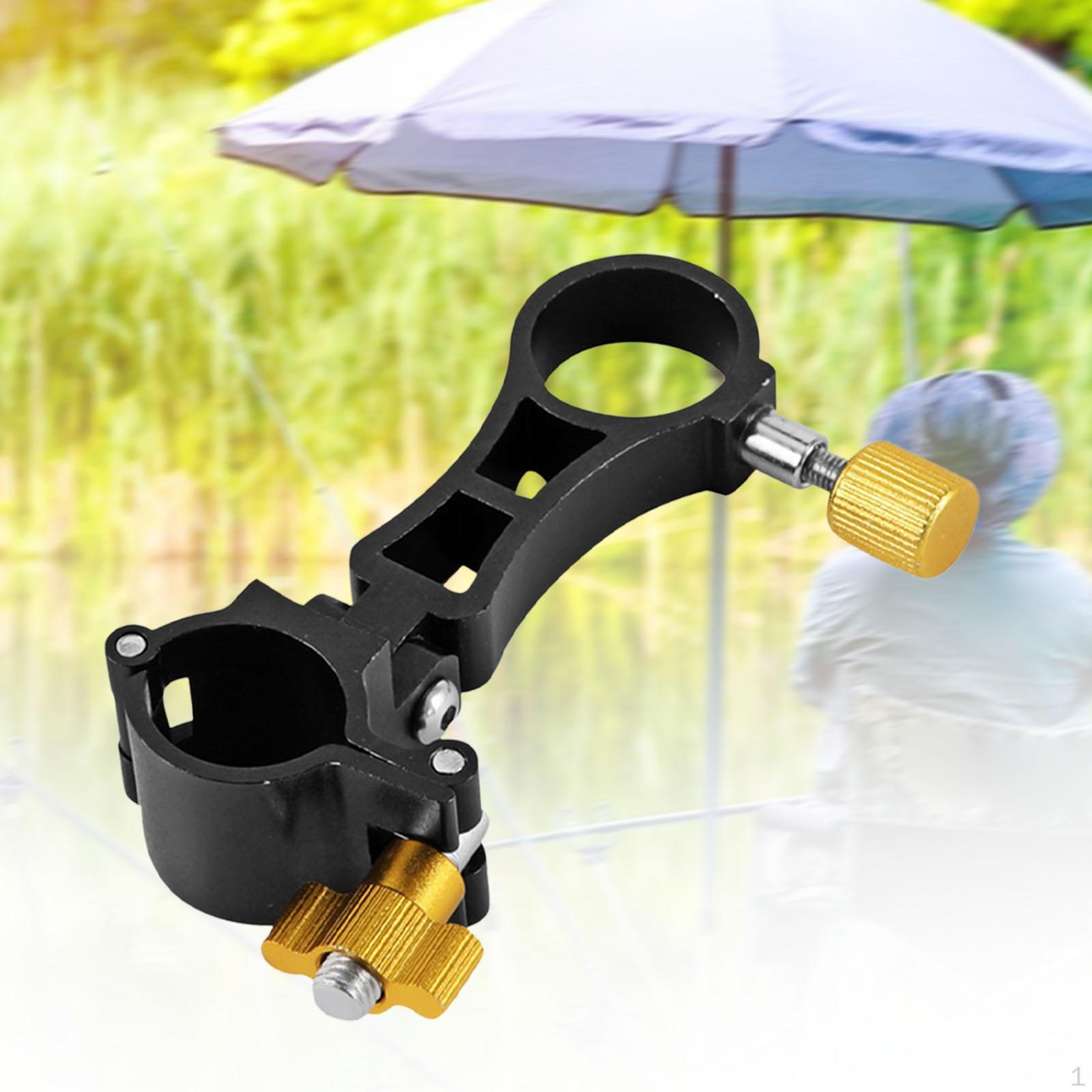 

Регулируемый зажим для держателя стойки для зонта на рыболовном стуле Black Gold