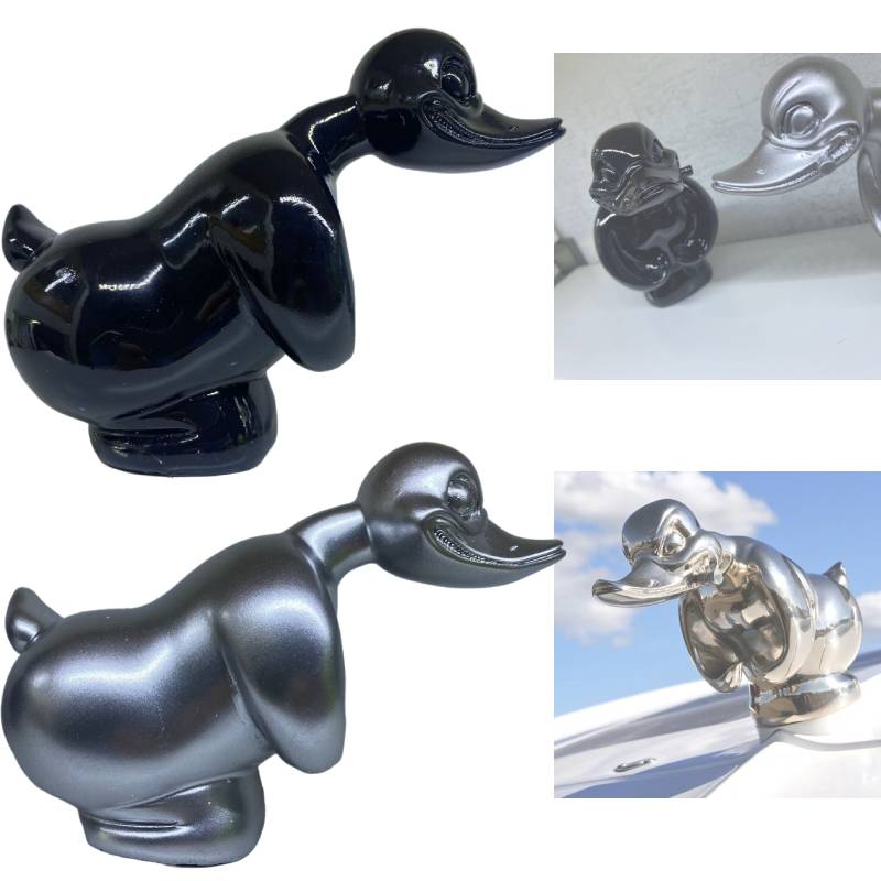 Angry Ornament Duck Resin Model Figurine For Car Motorcycle Decor Gift Convoy