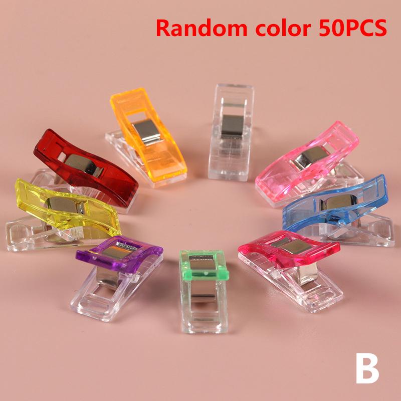 

10/50 шт., зажимы для шитья, пластиковые зажимы для рукоделия, вязания крючком, зажимы для одежды разных цветов, зажимы для рукоделия, крепления для квилтинга