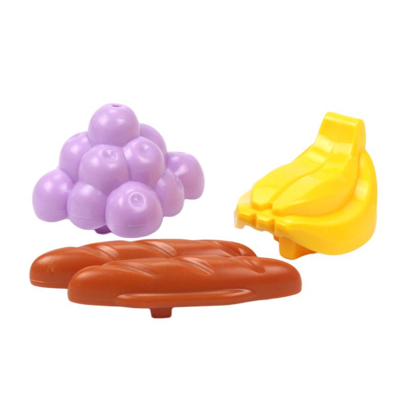 

Совместимые кирпичи, большие строительные блоки для фермы, аксессуары для украшения растений, забор, деревья, трава, фруктовый набор, детские игрушки для сборки, подарок