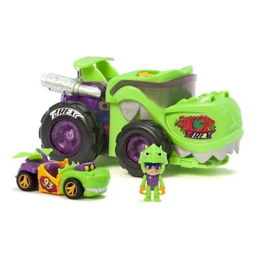 T-RACERS Vehicle Mega Wheels T-REX Action Figure MAGIC BOX
