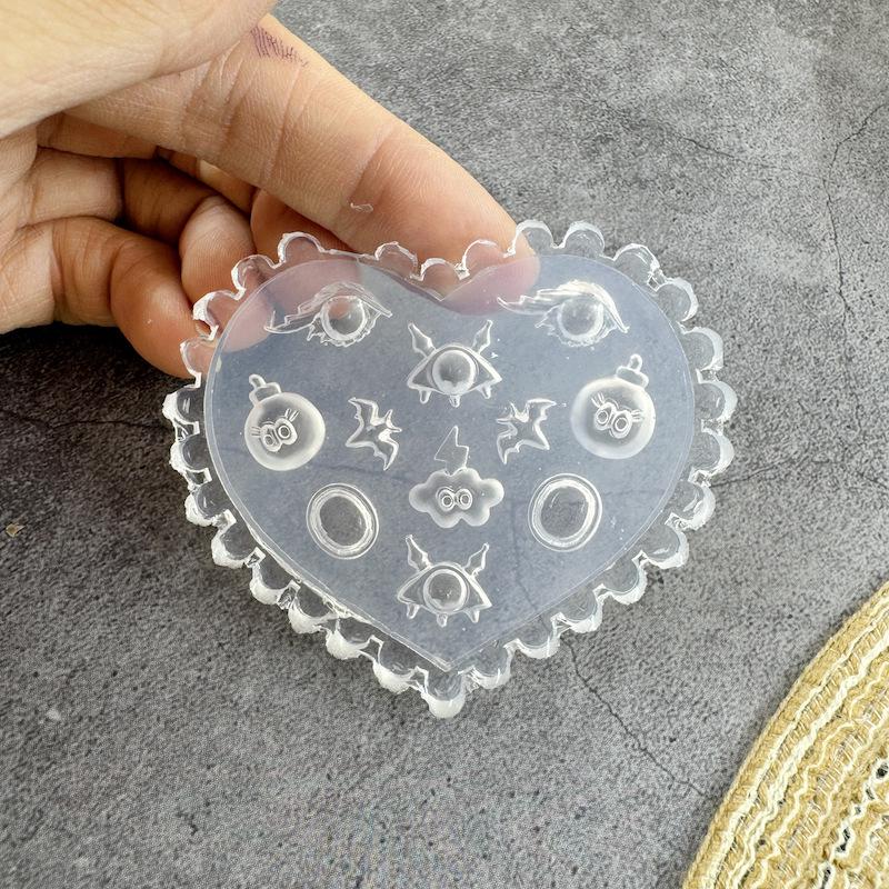 

Пищевые силиконовые формы для нейл-арта: Дизайн с ракушками, бабочками и розами