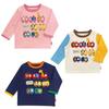 In Stock: Luxury Electric Train Unisex Kids Long Sleeve T-shirt - New Autumn All-Cotton Japanese Style