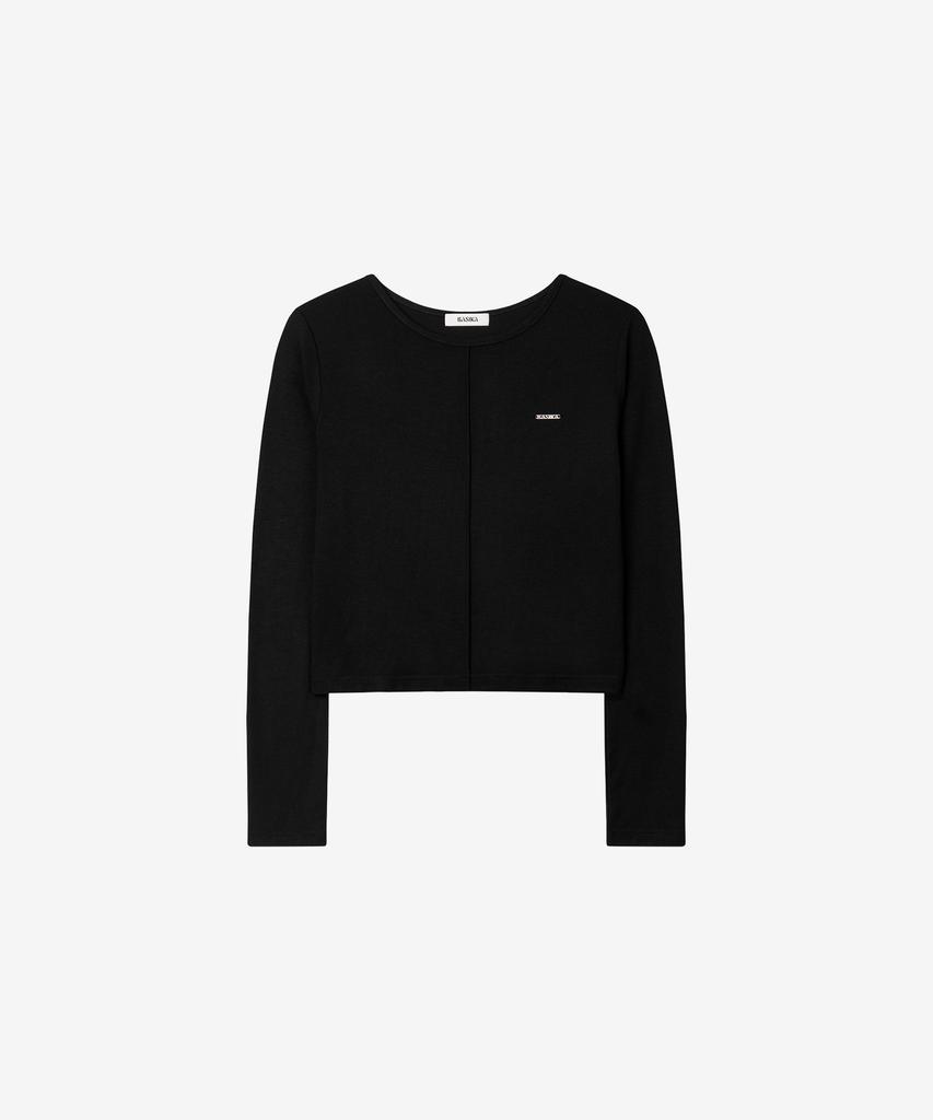 BASIKA Pintuck Long Sleeve T-Shirt_5 Colors