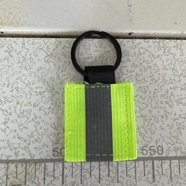 Bundle of 10 Reflective Keychain Hangings Reflectors for Nighttime Visibility