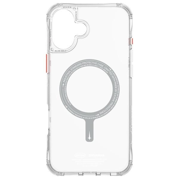 Skinarma Etui Saido Iphone 16 Plus 6.7  Magnetic Charging Przezroczysty/Clear