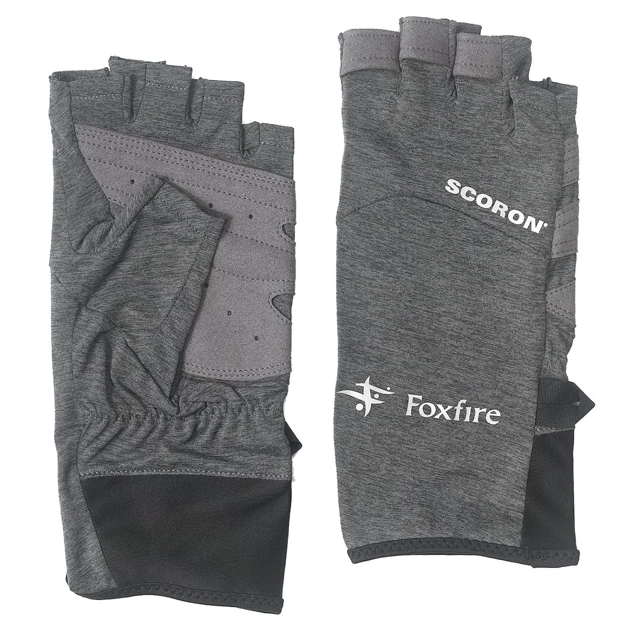 

Foxfire SC Half Gripper Gloves, Charcoal, XS, Insect Repellent, Skorlon, Sweat-Wicking, Quick-Drying, UV Protection, 5520242
