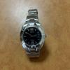 [USED] Seiko Black Stainless Steel Watch